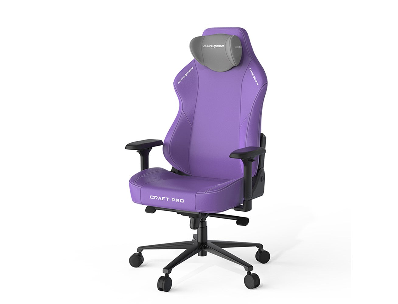 DXRacer Craft Pro Classic Gaming Chair - Violet With Free GAMEON L - Shaped Slayer I Series Gaming Desk (129 x 129 x 74 cm) DXRacer Craft Pro Classic Gaming Chair - Violet With Free GAMEON L - Shaped Slayer I Series Gaming Desk (129 x 129 x 74 cm)
